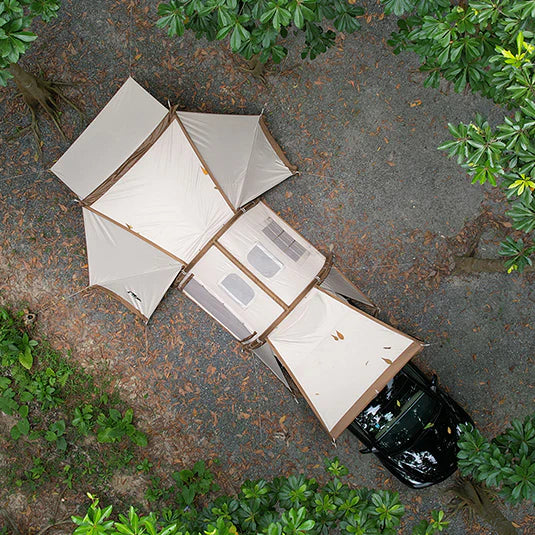 MKCAMP™ Tesla / SUV Camping One Room Oxford Zelt (verbesserte 3. Generation)