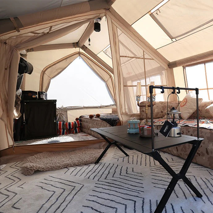 Vorbestellung: MKCAMP™ Tesla / SUV Camping Two Room Oxford Zelt (verbesserte 3. Generation)