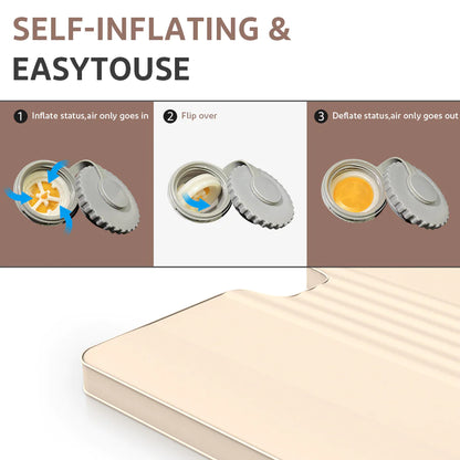 MKCAMP™ Tesla / SUV foldable memory foam deluxe mattress 