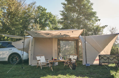 MKCAMP™ Tesla / SUV Camping Two Rooms Oxford Tent