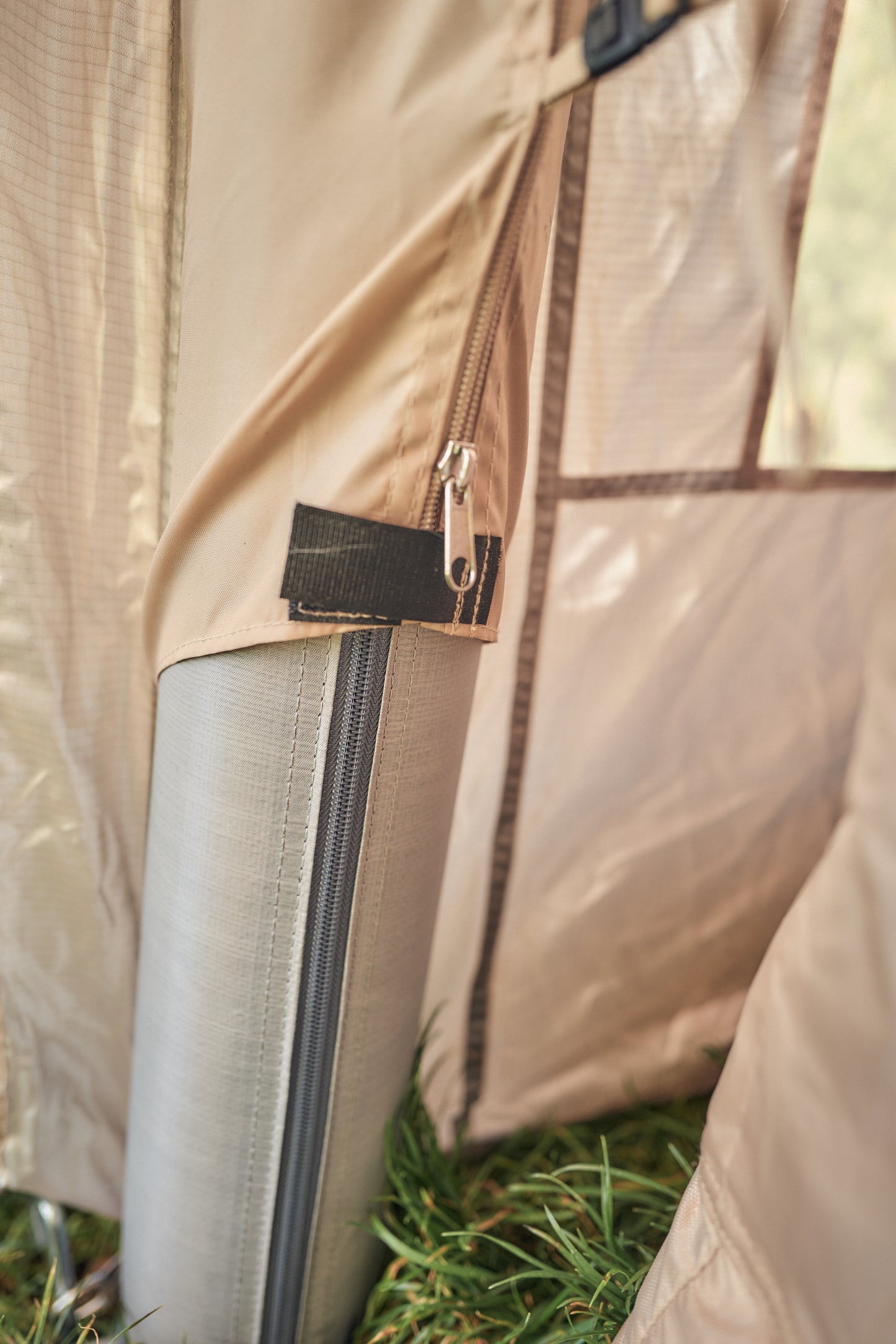 MKCAMP™ Tesla / SUV Camping Two Rooms Oxford Tent