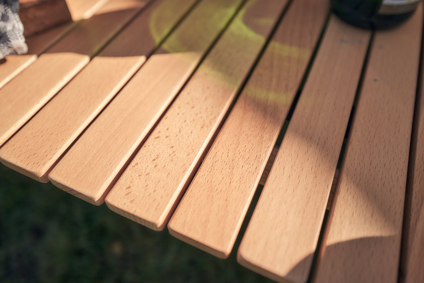 MKCAMP™ foldable solid wood outdoor camping table